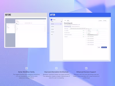 NLU Disambiguation Feature Redesign / AI