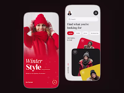 Ecommerce App Concept