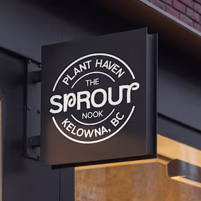 Brand Identity Design and Package Design - Sprout Nook