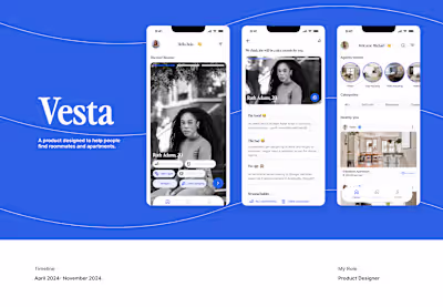Vesta Mobile design