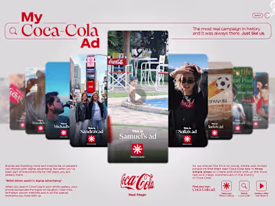 COCA-COLA - My Coca-Cola Ad - GUT Case Study