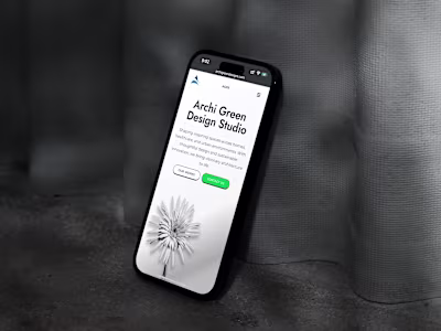 Custom Website Development for Archi Green Design Studio