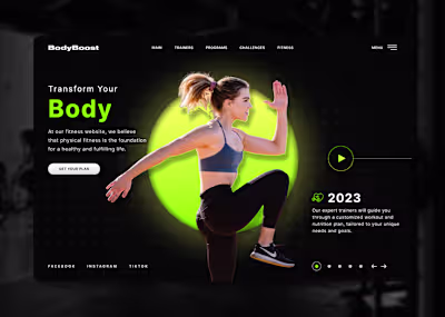 Fitness Website | BodyBoost