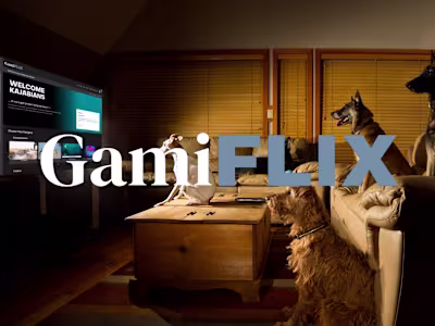 GamiFlix - Netflix style course template for Kajabi