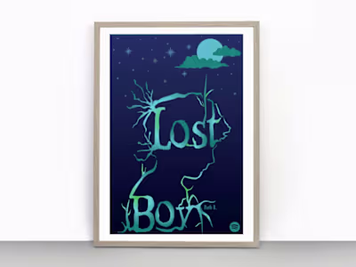 "Lost Boy" by Ruth B Album Cover Redesign