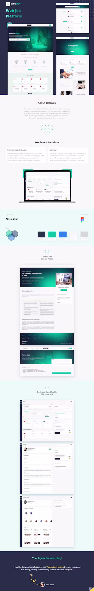 Job Platform Full Designs
