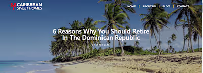 SEO Blog Articles for CaribbeanSweetHomes.com