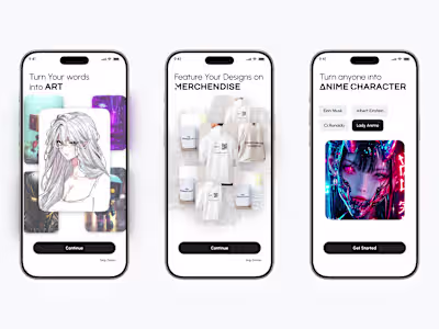 🤖 Onboarding – AI Chatbot App UI