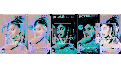 POSITIONS - ARIANA GRANDE | Cover Art + Poster