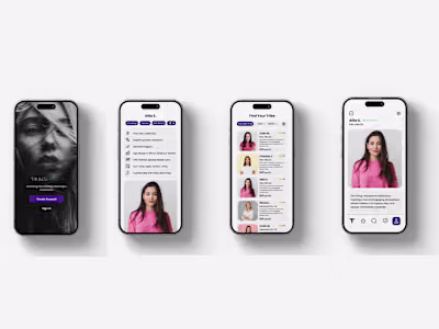 Mobile App design 