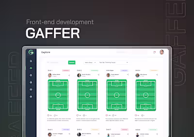 Gaffer is a user-friendly and