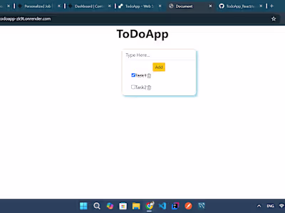 Modern To-Do List App with React & Node.js