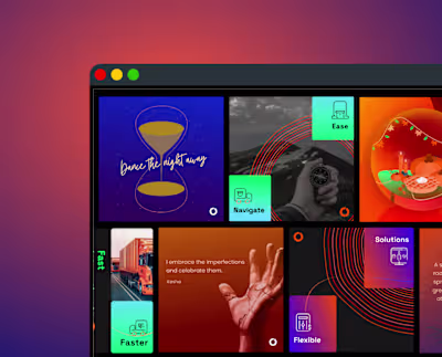 OrangeDS Social Media Visual Design Project
