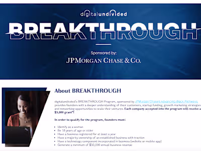 Strong Communications For JPMorgan Chase Program Launch