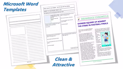 Microsoft Word Template Design