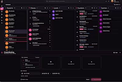 Harmonic - Dance School Management