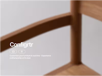 Design Your perfect seat