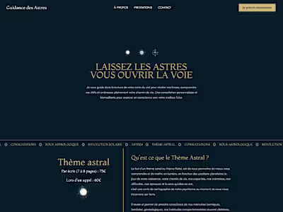 Guidance des Astres