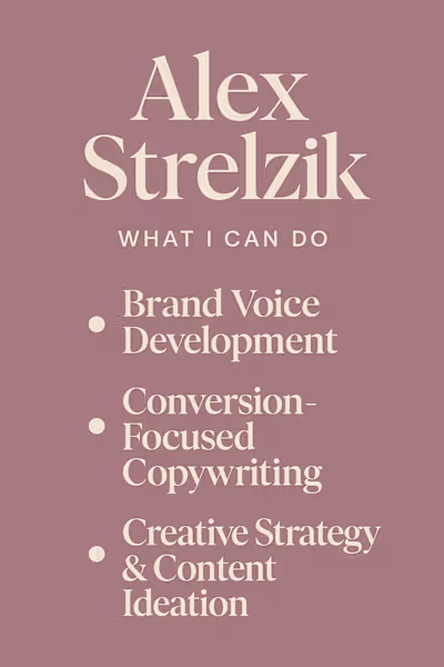 Copywriting conversion 