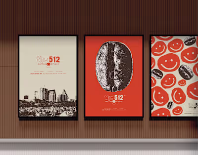 The 512 Coffee Cruise Branding