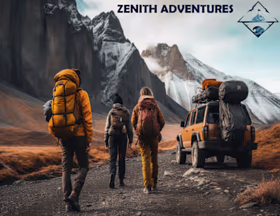 ZENITH ADVENTURES LOGO DESIGN