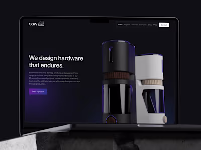 SGW Designworks - Figma Design & Weblow Development.