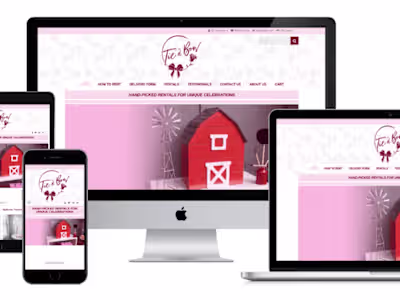 Custom Built Rental Website