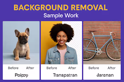 Special Offer: Image Editing Services