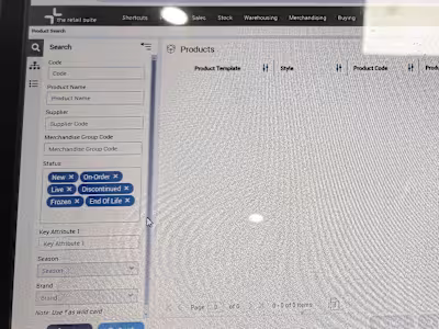 The Retail Suit (TRS)