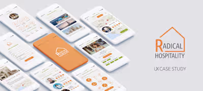 Mobile App design for Couch Surfers