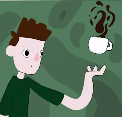 Coffee Lover Illustration