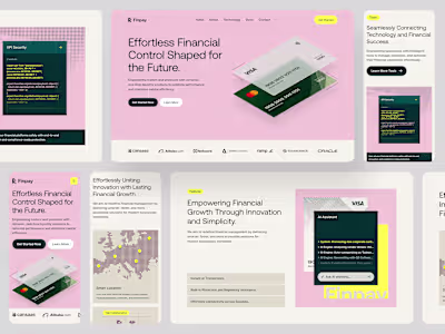 Finpay - Finance SaaS Responsive Landing Page