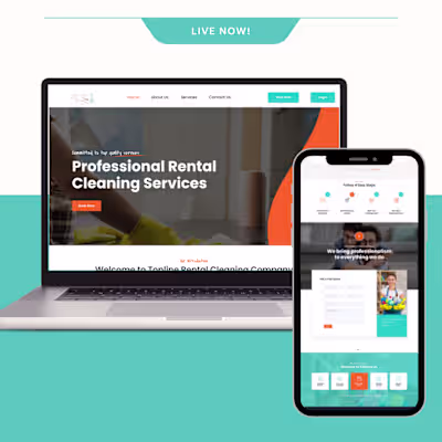 House cleaning website, Office cleaning website