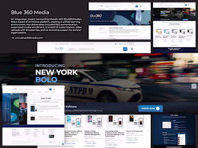 Blue360Media: Moodle-React eLearning Integration & SSO