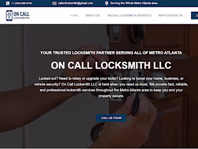 On Call Locksmith LLC – Your Trusted Locksmith Solution serving…