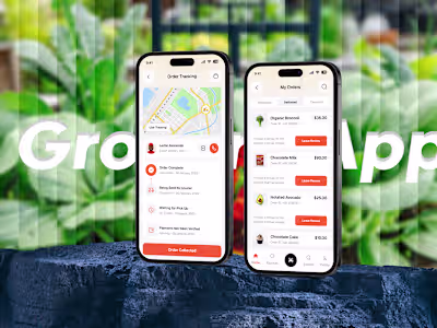 Smart Grocery Mobile App Design