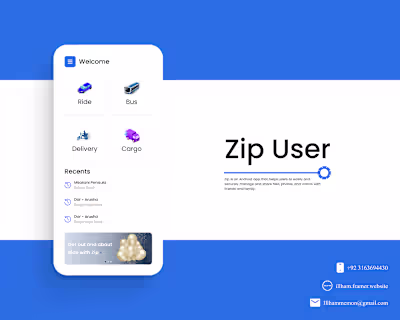 Zip User (Ride Booking App)