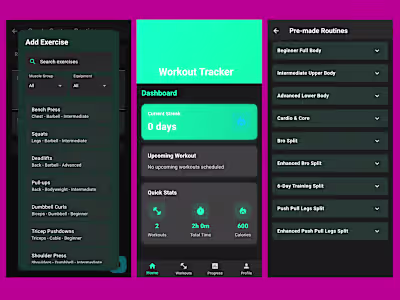 FitTrack Pro: Advanced Workout Tracker and Fitness Companion