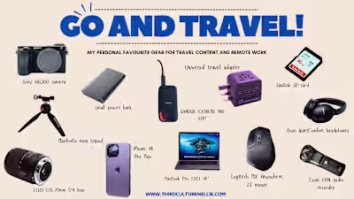 Content creation for a travel creative 