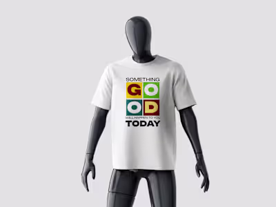 GOOD Shirt design :: Behance