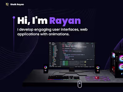 Rayan | Portfolio