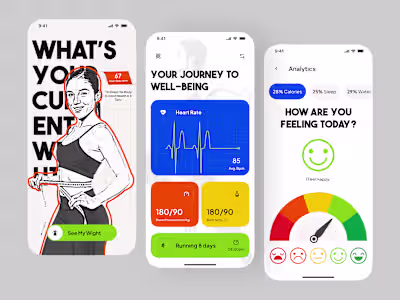 Fitness App UI