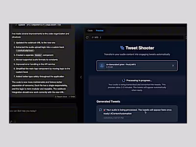 TweetShooter is a project I built during my exploration of c...