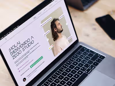 Landing Page - Zego Studio