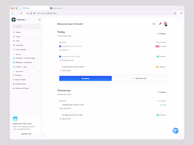 Delova - To Do List Dashboard