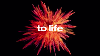 Engaging Agency Showreel Video using Jitter