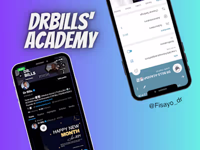 Social Media Manager & Community Manager at Drbills' Academy 