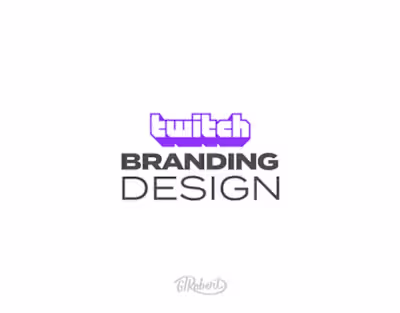 Twitch Logo and Brandin Design