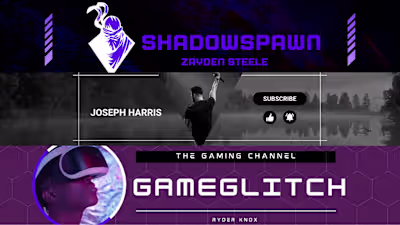 YouTube Banner Designs