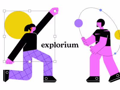 Explorium Illustration set